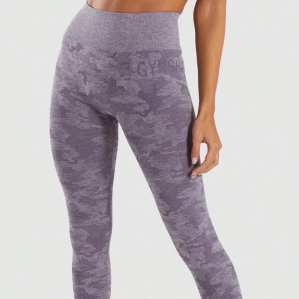 Camo seamless leggings from Gymshark
